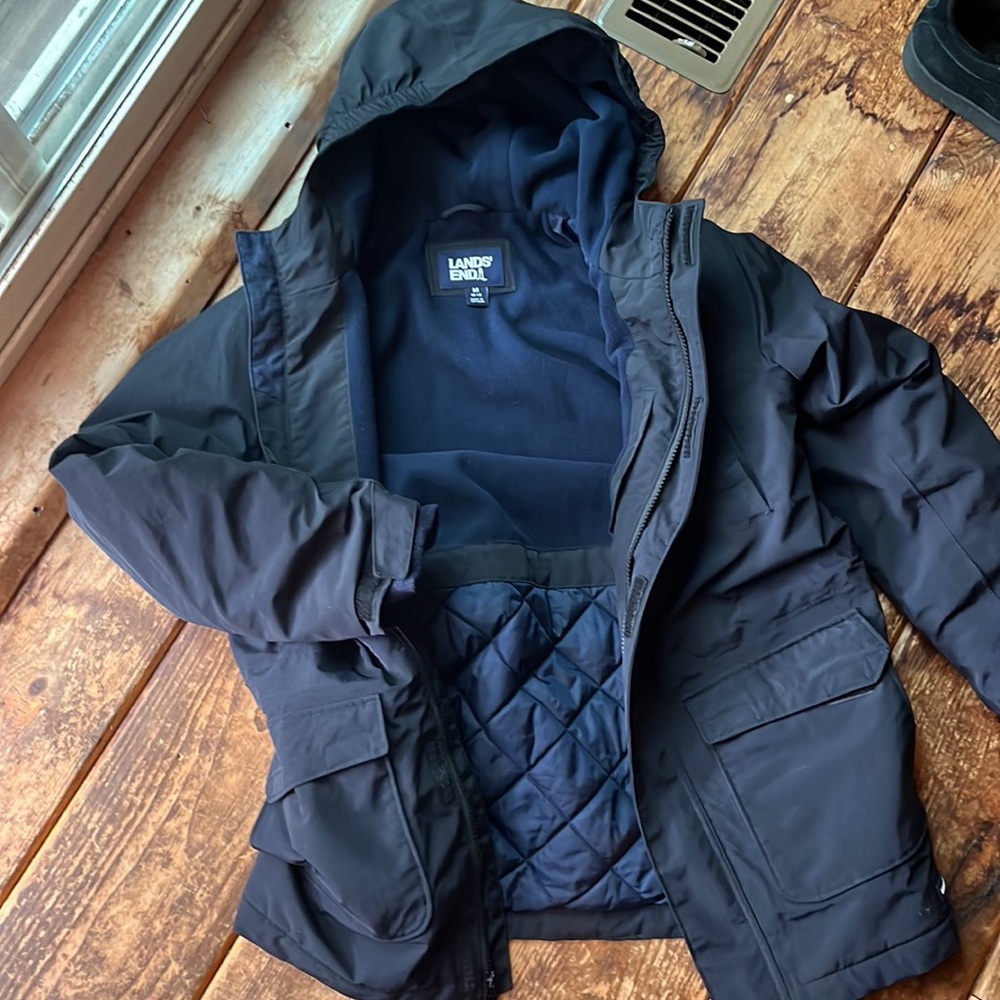 Lands End big kids snow jacket